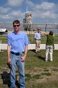 Jim at the launch pad.