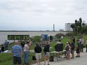 At the Banana Creek viewing site, waiting for the launch.