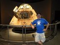 Jerry at the Saturn V visitor center.