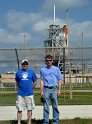 Jerry and Jim at the launch pad.