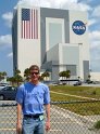 Jim at the Vehicle Assembly Building