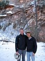 1/18/09: Jim & Clarence hiking in Sedona