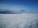 Fog around Mt. Erebus