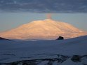 Mt. Erebus erupting