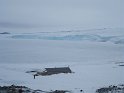 Scott Hut and Barne Glacier