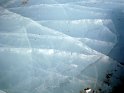 Interesting cracks in the sea ice
