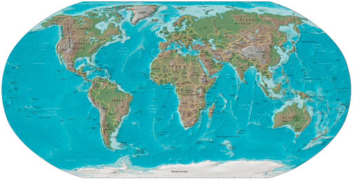 Big World Map Pictures. Planet Jim