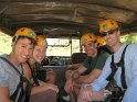 3/25/09: Clarence, Rhonda, Logan, and Kurt - on the way to a zipline tour